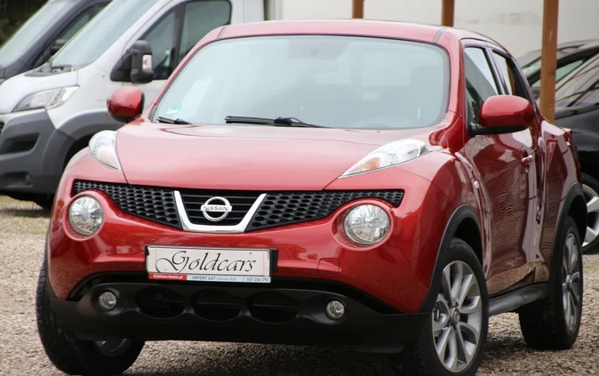 Nissan Juke cena 38900 przebieg: 166000, rok produkcji 2013 z Okonek małe 596
